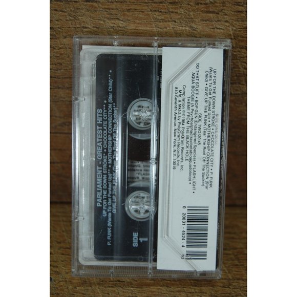 Parliament P. Funk Uncut Funk The Bomb Greatest Hits Cassette - Picture 2 of 5
